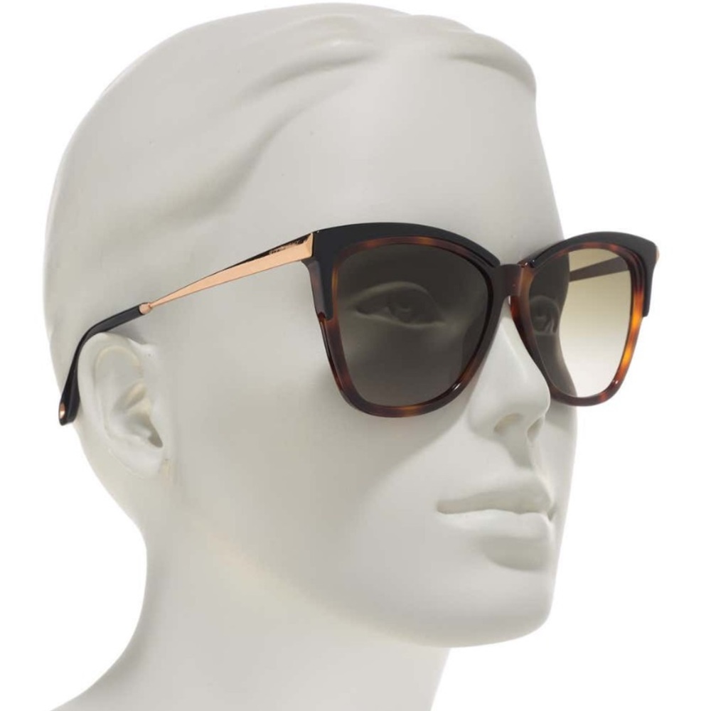 BNWT Givenchy Brown Cat Eye Sunglasses